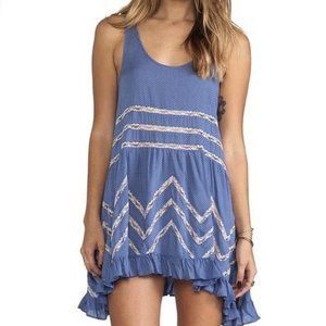 Free People Slip Voile Trapeze Dress